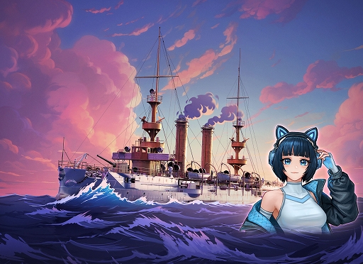  No.016Υͥ / World of Warshipsפ˥ϥ롦ե꡼ȤΥСо졣World of Warships: Legendsפˤϡۥ饤֥С