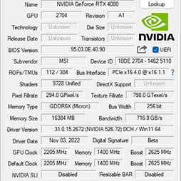  No.006Υͥ / PRMSIΡGeForce RTX 4080 16GB SUPRIM XפϡⵡǽĹǽRTX 4080ɤʤֲͤꡪ