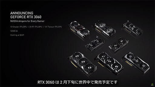 #002Υͥ/ʤ3DGERTX 2080 SUPERĶΥߥɥ륯饹GPUGeForce RTX 3060פȥΡPCGeForce RTX 30ΥݥȤϤɤˡ