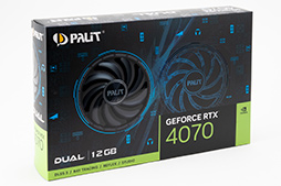 10ߤPalitRTX 4070ɡGeForce RTX 4070 DualפμϤ򸡾ڡPCӤˤ̥Ϥ